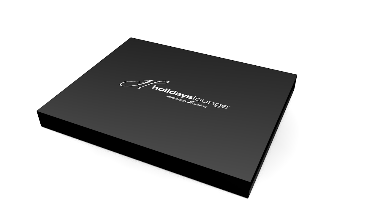 Custom magnetic closure rigid box open showing velvet lining — premium unboxing experience